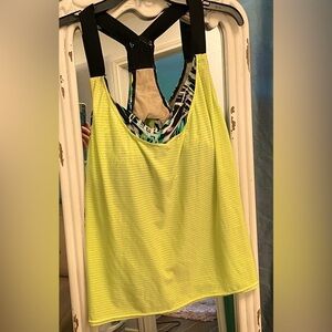 🏝️🏝️🏝️3 for 12$🏝️🏝️🏝️Neon Yellow Tankini